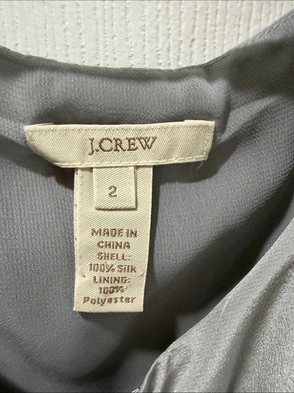 J. Crew light gray